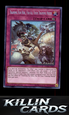 1st Edition Training Fur Hire, Fur All Your Training Needs DASA-EN026 YuGiOh Sec