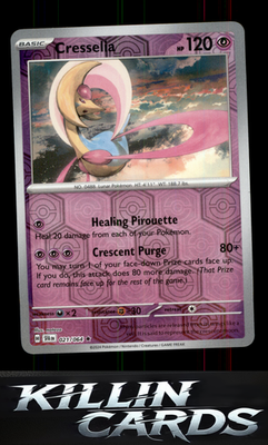 Reverse Holofoil Cresselia - 021/064 021/064 Pokemon Rare SV: Shrouded Fable Car