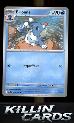 Brionne 019/084 Pokemon Common ME05: Pitch Black Card NM