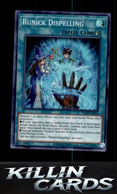 Runick Dispelling OP22-EN010 YuGiOh Super Rare OTS Tournament Pack 22 Card NM