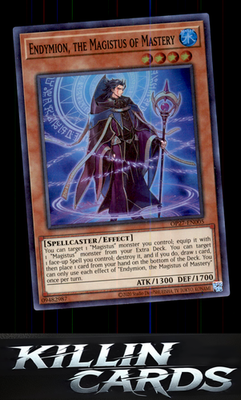 Endymion, the Magistus of Mastery OP27-EN005 YuGiOh Super Rare OTS Tournament Pa
