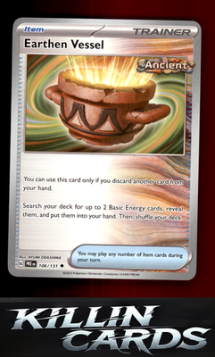 Earthen Vessel 106/131 Pokemon Uncommon SV: Prismatic Evolutions Card NM