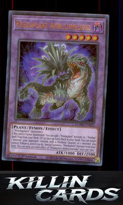 1st Edition Predaplant Ambulomelides MAMA-EN065 YuGiOh Ultra Rare Magnificent Ma