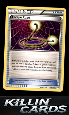Escape Rope 120/135 Pokemon Uncommon Plasma Storm Card LP