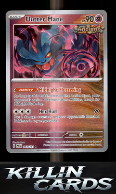 Reverse Holofoil Flutter Mane 043/131 Pokemon Rare SV: Prismatic Evolutions Card