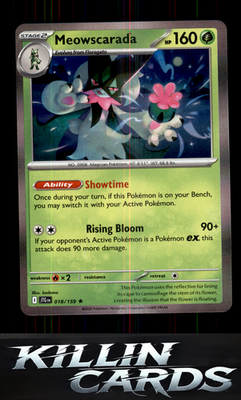 Meowscarada 018/159 Pokemon Rare SV09: Journey Together Card NM
