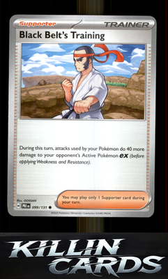 Black Belt's Training - 099/131 099/131 Pokemon Common SV: Prismatic Evolutions
