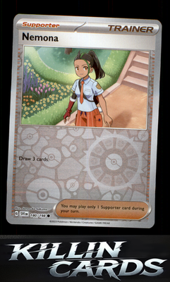 Reverse Holofoil Nemona 180/198 Pokemon Common SV01: Scarlet & Violet Base Set C