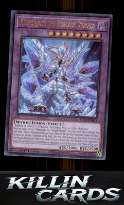 1st Edition Mirrorjade the Iceblade Dragon SDAZ-EN041 YuGiOh Ultra Rare Structur