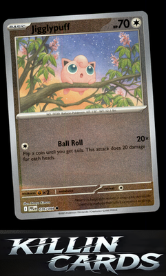 Reverse Holofoil Jigglypuff 076/094 Pokemon Common ME02: Phantasmal Flames Card
