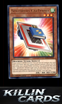 1st Edition Speedroid CarTurbo MP21-EN162 YuGiOh Rare 2021 Tin of Ancient Battle