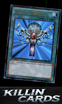 1st Edition Monster Reborn LCYW-EN058 YuGiOh Ultra Rare Legendary Collection 3:
