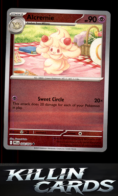 Reverse Holofoil Alcremie 044/094 Pokemon Uncommon ME02: Phantasmal Flames Card