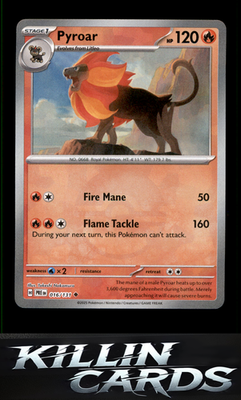 Pyroar (Poke Ball Pattern) 016/131 Pokemon Uncommon SV: Prismatic Evolutions Car