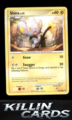 Shinx 74/99 Pokemon Common Arceus Card NM