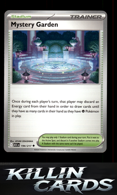 Mystery Garden 194/217 Pokemon Uncommon ME: Ascended Heroes Card NM
