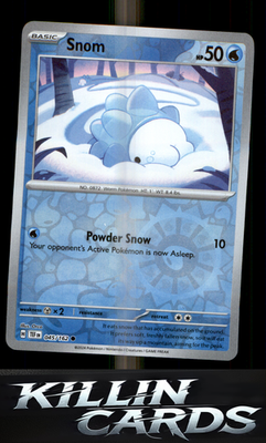 Reverse Holofoil Snom - 045/162 045/162 Pokemon Common SV05: Temporal Forces Car