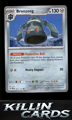 Bronzong (Poke Ball Pattern) 067/131 Pokemon Uncommon SV: Prismatic Evolutions C