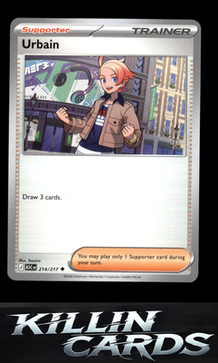 Urbain 214/217 Pokemon Uncommon ME: Ascended Heroes Card NM