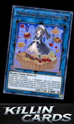 1st Edition Madolche Fresh Sistart GFTP-EN104 YuGiOh Ultra Rare Ghosts From the