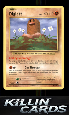 Diglett 55/108 Pokemon Common XY - Evolutions Card NM