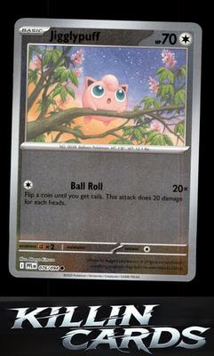 Reverse Holofoil Jigglypuff 076/094 Pokemon Common ME02: Phantasmal Flames Card