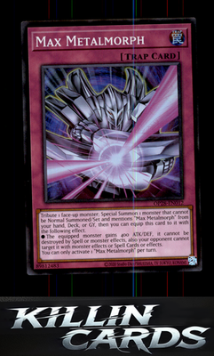 Max Metalmorph OP28-EN012 YuGiOh Super Rare OTS Tournament Pack 28 Card NM
