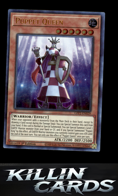 1st Edition Puppet Queen GFP2-EN029 YuGiOh Ultra Rare Ghosts From the Past: The
