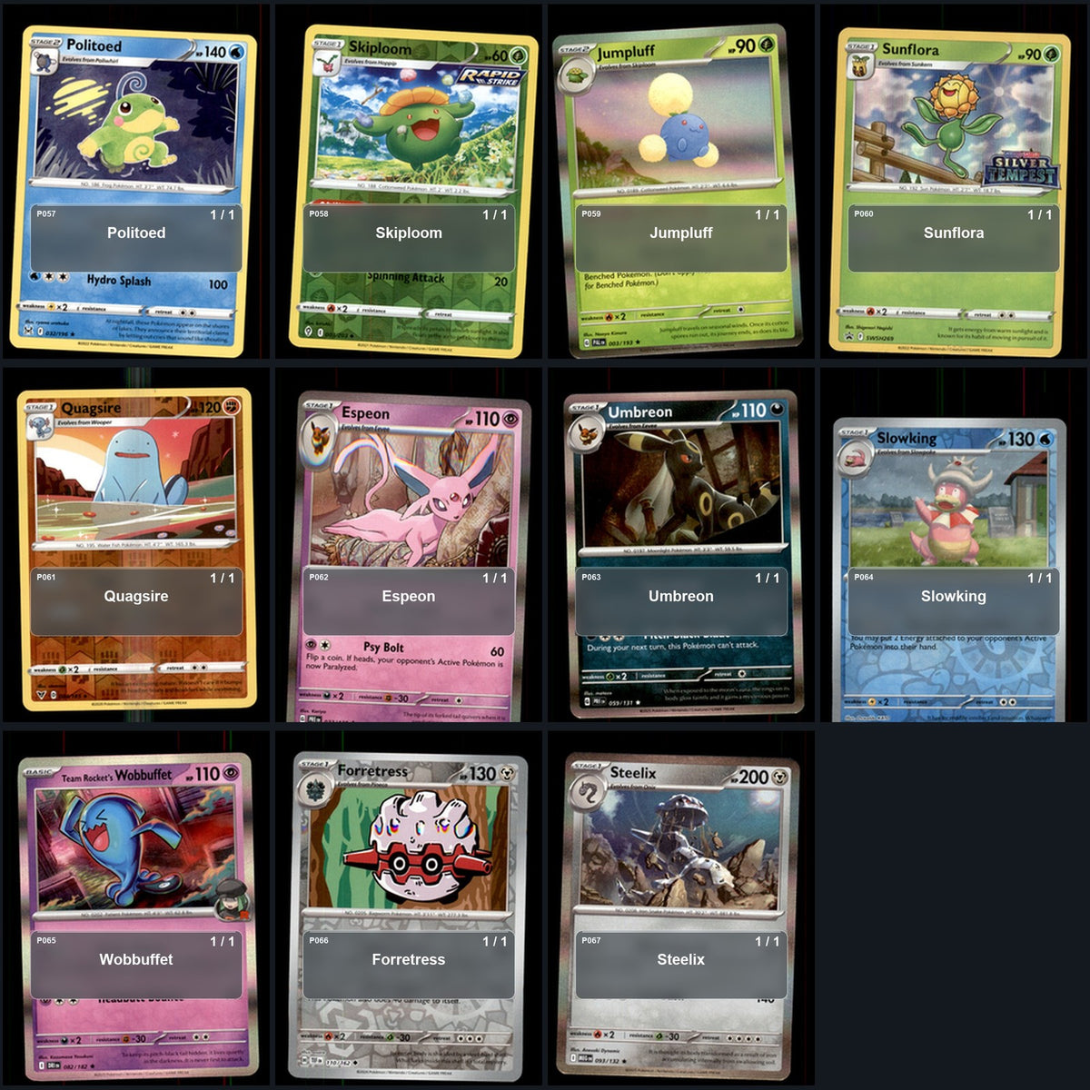Pokemon TCG Generation 2 Johto Pokemon Pokedex Set 95 Cards Collection