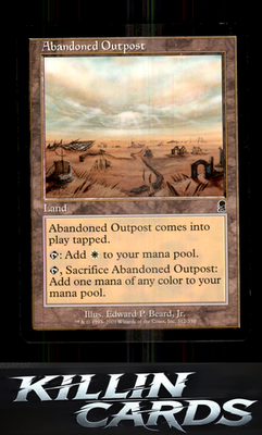 Abandoned Outpost 312 Magic C Odyssey Card NM