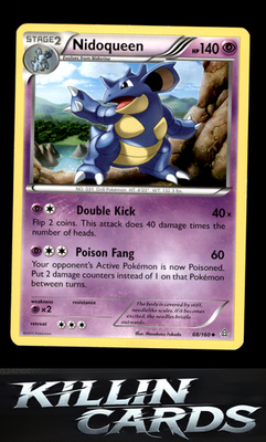 Nidoqueen 68/160 Pokemon Uncommon XY - Primal Clash Card LP
