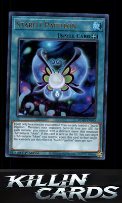 1st Edition Starlit Papillon BLMR-EN095 YuGiOh Ultra Rare Battles of Legend: Mon