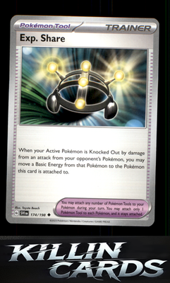 Exp. Share 174/198 Pokemon Uncommon SV01: Scarlet & Violet Base Set Card NM