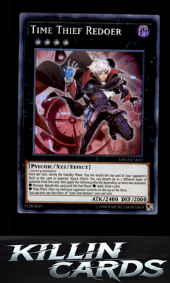 Time Thief Redoer OP12-EN011 YuGiOh Super Rare OTS Tournament Pack 12 Card NM
