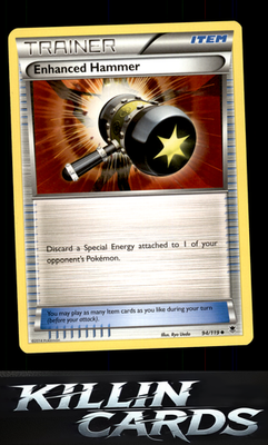 Enhanced Hammer 94/119 Pokemon Uncommon XY - Phantom Forces Card LP
