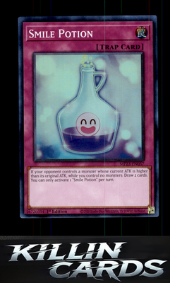 1st Edition Smile Potion MP23-EN057 YuGiOh Super Rare 25th Anniversary Tin: Duel
