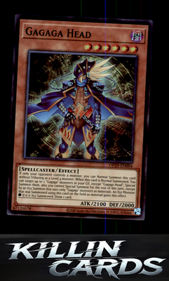 Gagaga Head OP29-EN004 YuGiOh Super Rare OTS Tournament Pack 29 Card NM