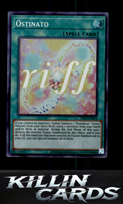 Ostinato OP26-EN011 YuGiOh Super Rare OTS Tournament Pack 26 Card NM
