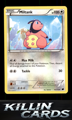 Miltank 93/116 Pokemon Uncommon Plasma Freeze Card NM