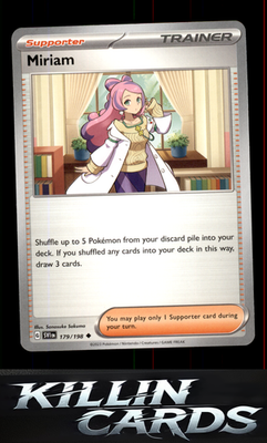 Miriam - 179/198 179/198 Pokemon Uncommon SV01: Scarlet & Violet Base Set Card N