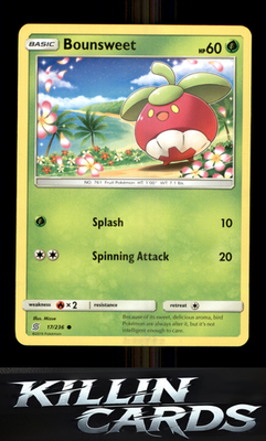 Bounsweet 17/236 Pokemon Common SM - Unified Minds Card NM