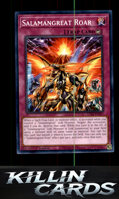 1st Edition Salamangreat Roar LD10-EN017 YuGiOh Common Legendary Duelists: Soulb