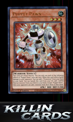 1st Edition Puppet Pawn BLMR-EN015 YuGiOh Ultra Rare Battles of Legend: Monstrou
