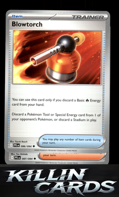 Blowtorch - 086/094 086/094 Pokemon Uncommon ME02: Phantasmal Flames Card NM