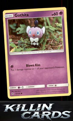 Gothita 52/145 Pokemon Common SM - Guardians Rising Card NM