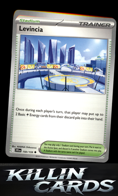 Levincia 150/159 Pokemon Uncommon SV09: Journey Together Card NM