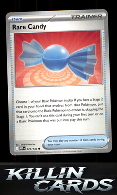 Rare Candy - 125/132 125/132 Pokemon Common ME01: Mega Evolution Card NM