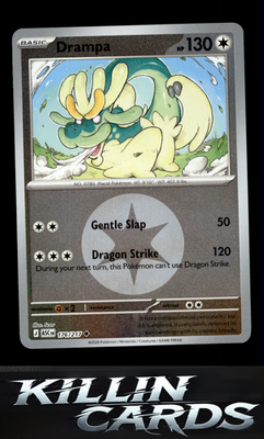 Reverse Holofoil Drampa (Energy Symbol Pattern) 176/217 Pokemon Uncommon ME: Asc