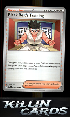Black Belt's Training - 096/131 096/131 Pokemon Common SV: Prismatic Evolutions