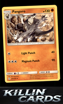 Pangoro 120/236 Pokemon Uncommon SM - Cosmic Eclipse Card NM